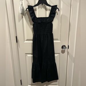 GAP Black Smocked Dress